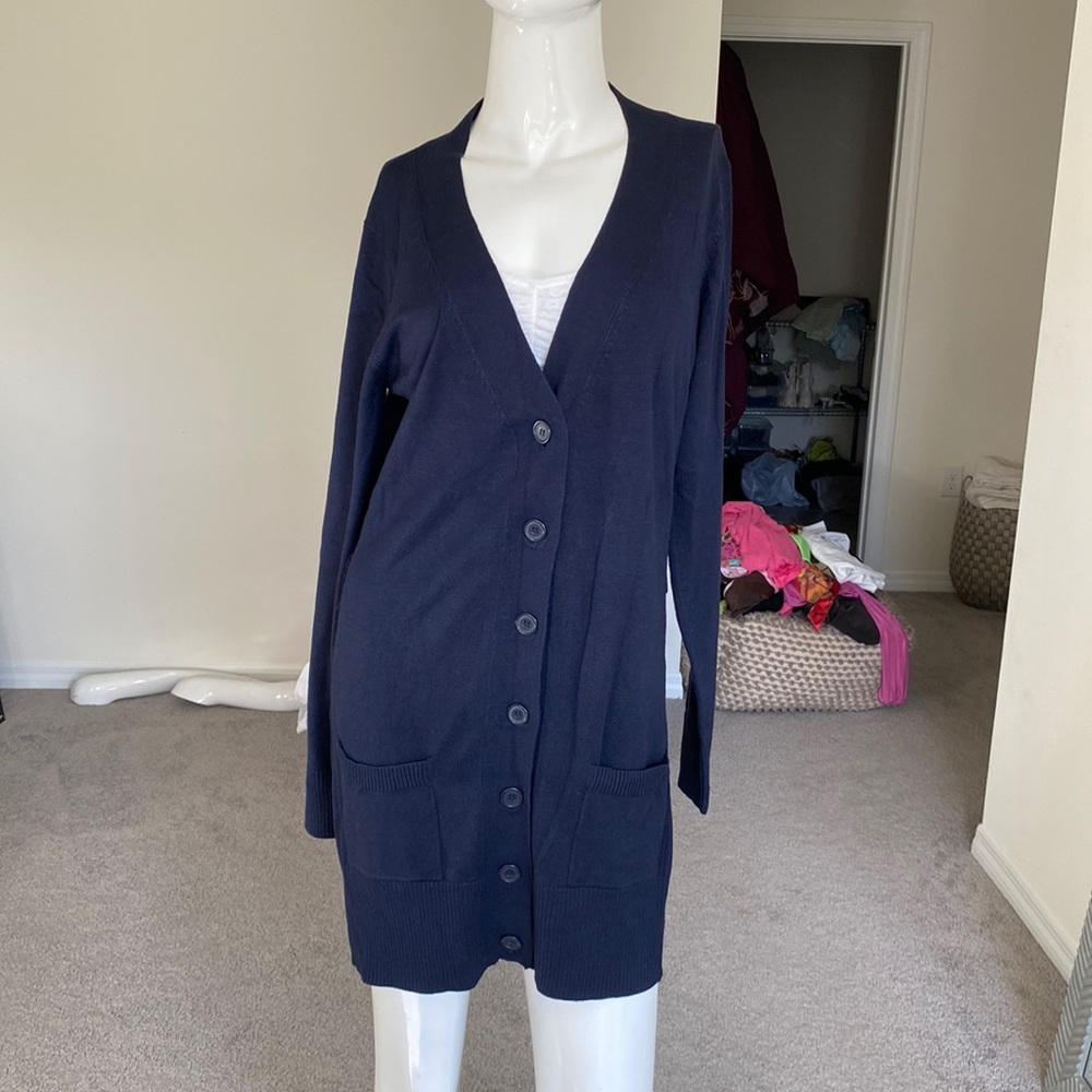 VICE VERSA SWEATER CARDIGAN TOP SIZE M MSRP $98.00